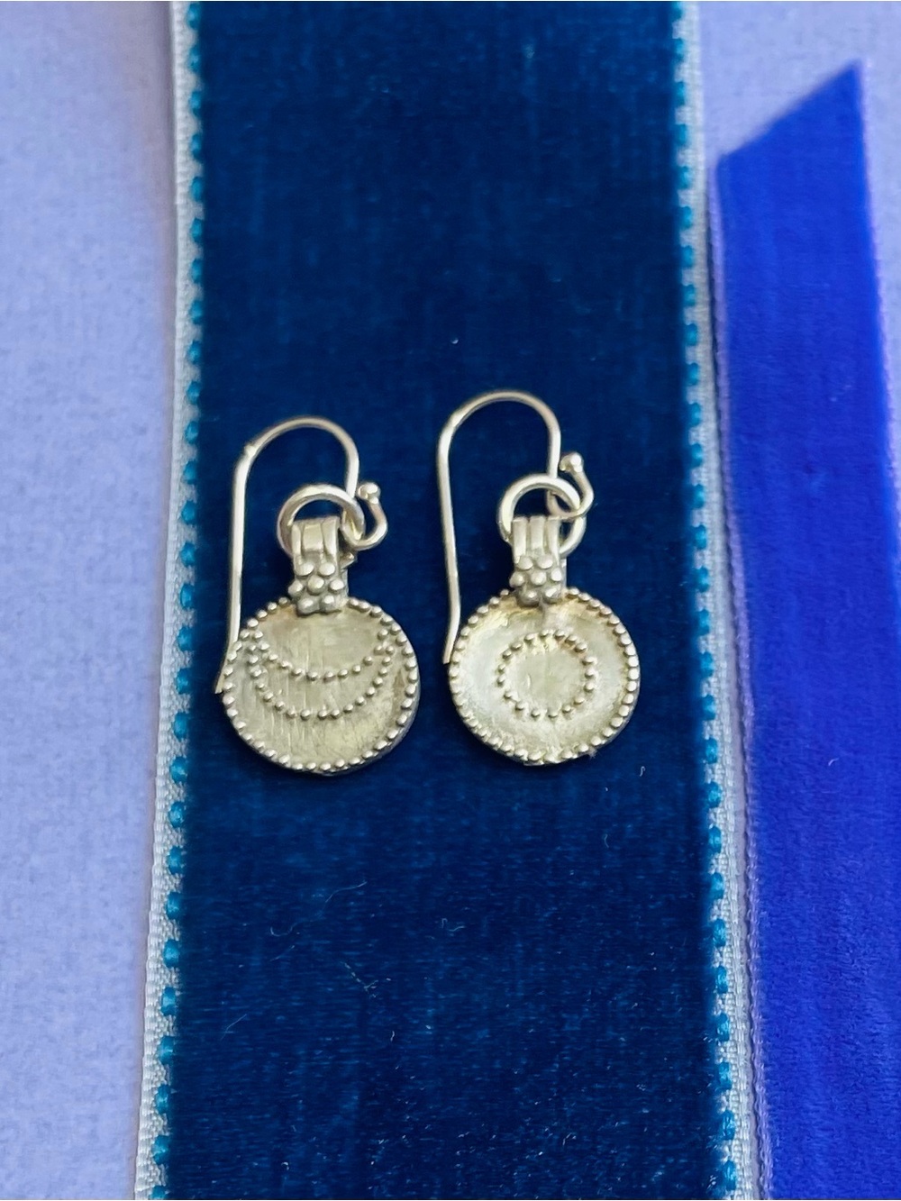 New! Sterling Silver Sun & Moon Earrings